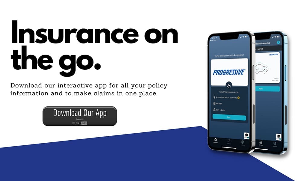 Blog - How to Make an Insurance Claim - IPhone With The GloveBox App Open Showing Insurance On The Go